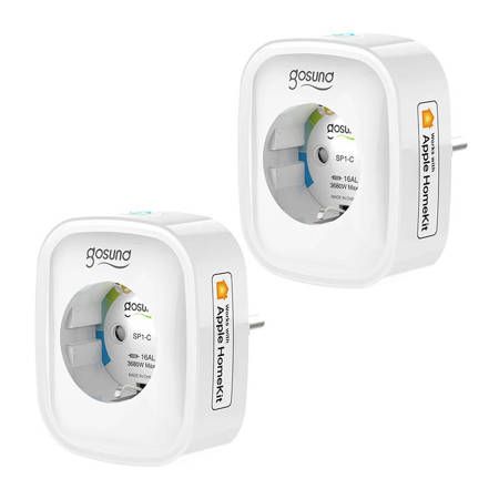 Smart Chytrá zásuvka WiFi Gosund SP1-H (2-pack) (HomeKit)