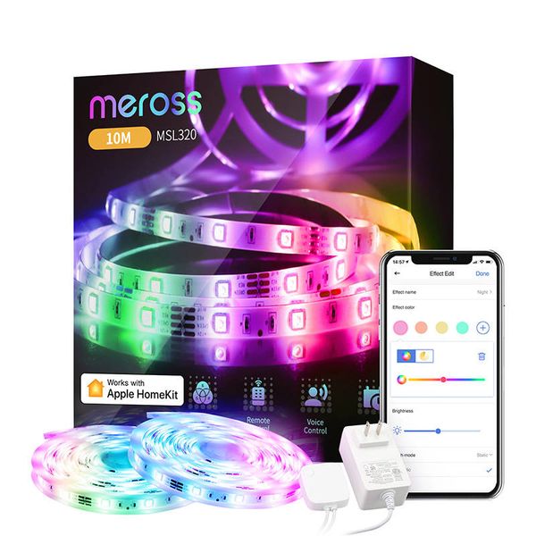 Chytrý svetelný pásik Wi-Fi MSL320 Meross (HomeKit)