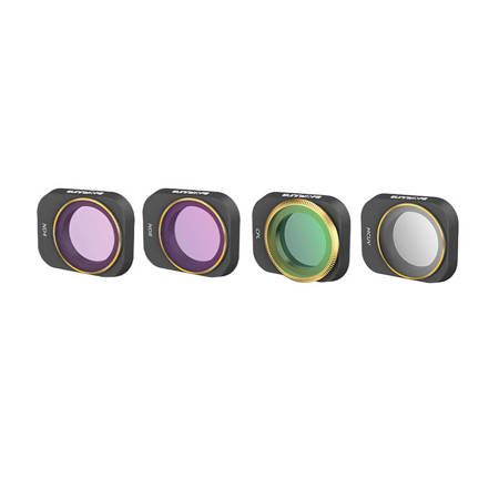 Súprava 4 filtrov UV+CPL+ND4+ND8 Sunnylife pre DJI Mini 3 Pro (MM3-FI418).